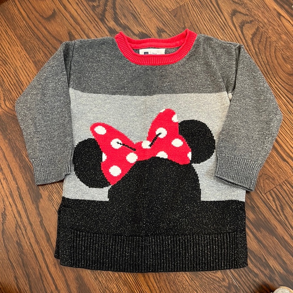 Baby gap Minnie Mouse sweater 2T